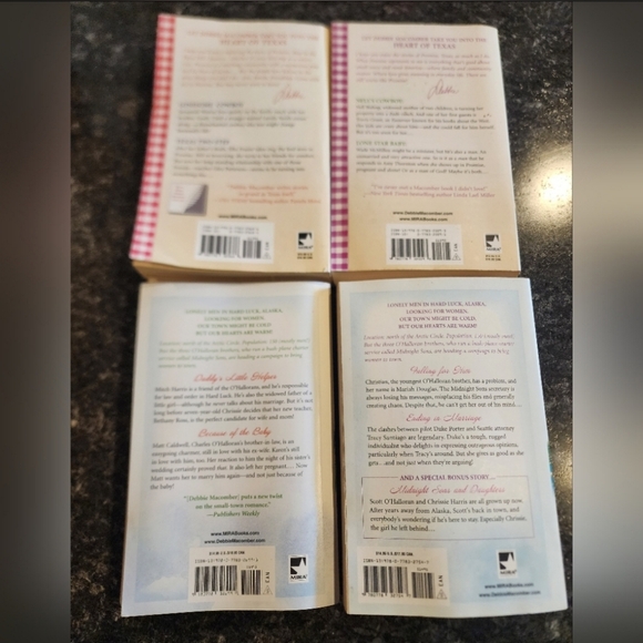 Debbie Macomber Book Bundle 4 Midnight Sons & Heart of Texas - Picture 2 of 6